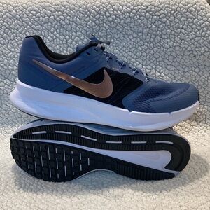 Nike Slate Blue and Black Running Shoes